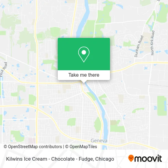 Kilwins Ice Cream - Chocolate - Fudge map