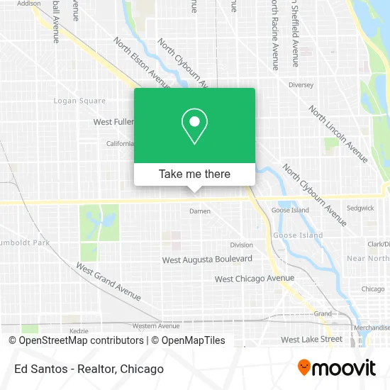 Ed Santos - Realtor map