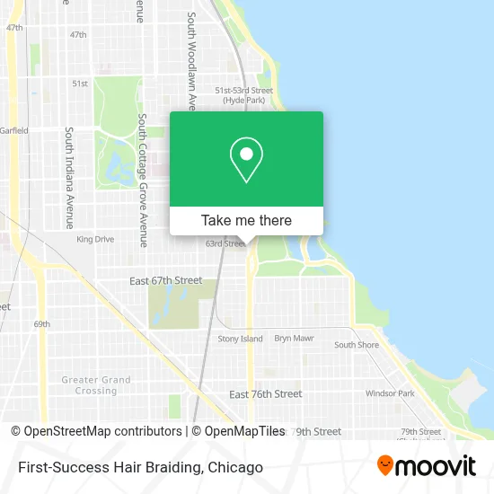 First-Success Hair Braiding map