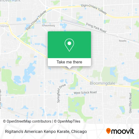Rigitano's American Kenpo Karate map