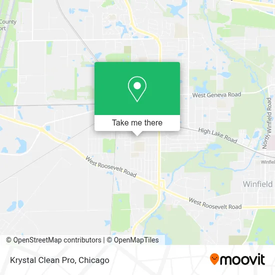 Krystal Clean Pro map