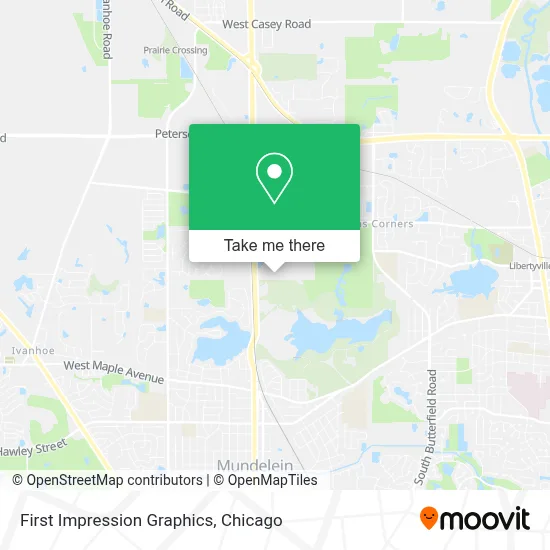 First Impression Graphics map