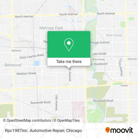 Rpc1987inc. Automotive Repair map