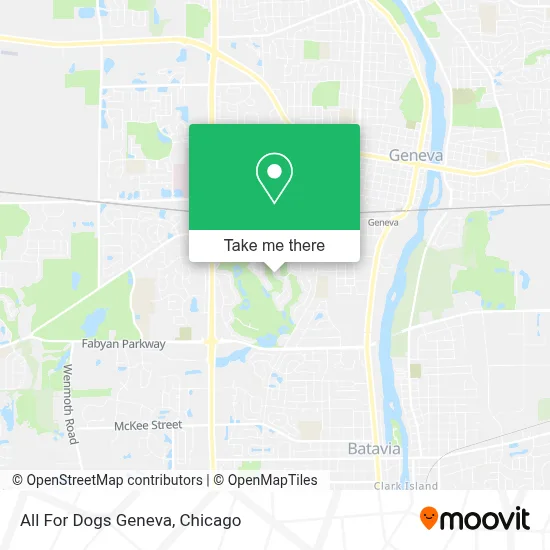All For Dogs Geneva map