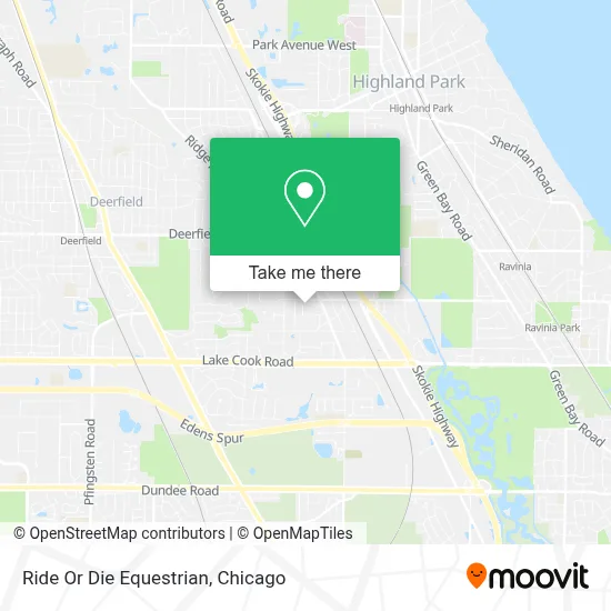Ride Or Die Equestrian map