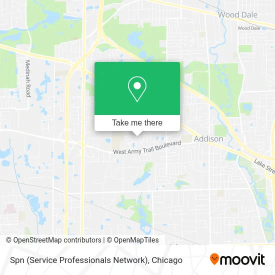 Spn (Service Professionals Network) map