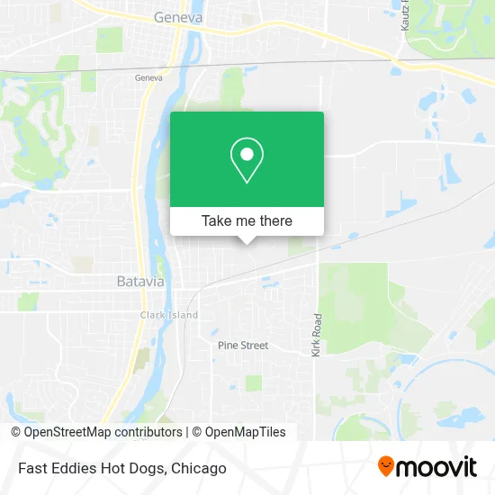 Fast Eddies Hot Dogs map