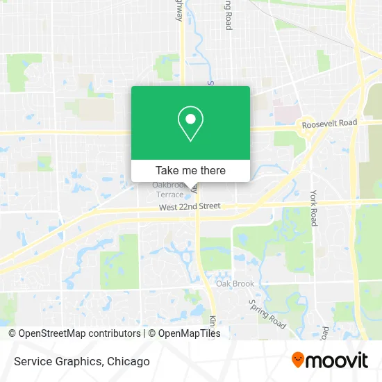 Service Graphics map