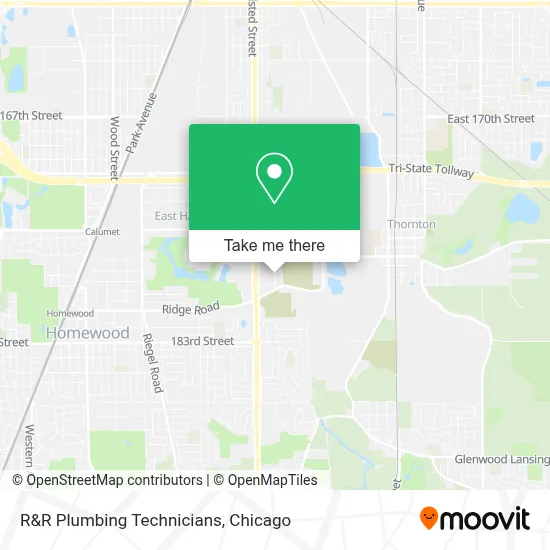 R&R Plumbing Technicians map
