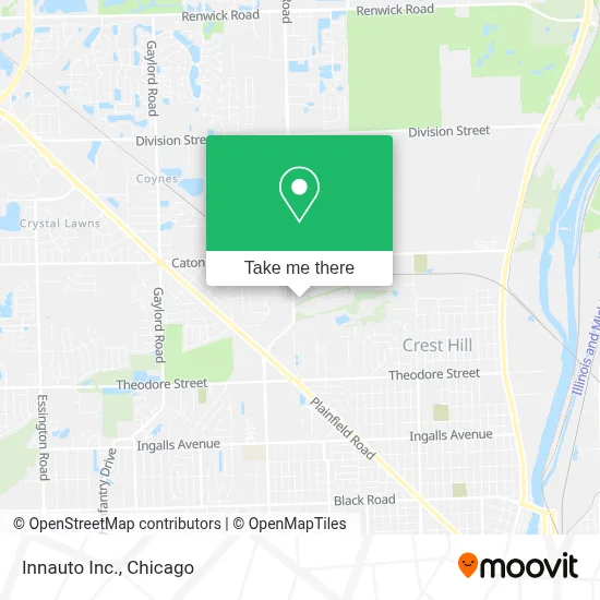Innauto Inc. map