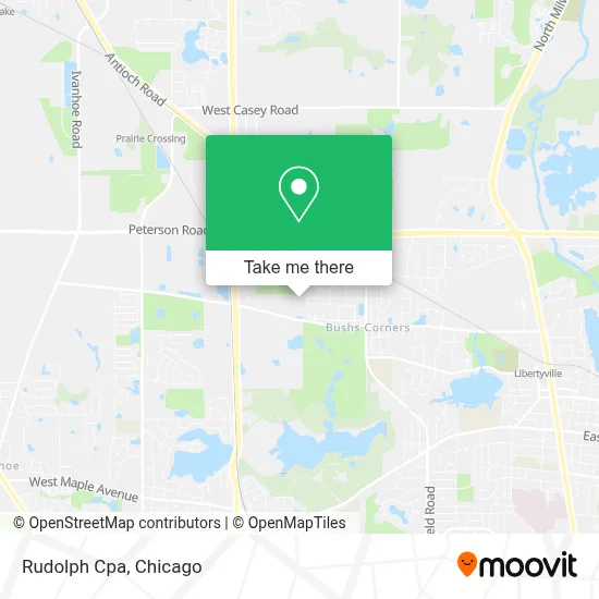 Rudolph Cpa map