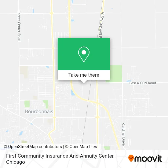 First Community Insurance And Annuity Center map