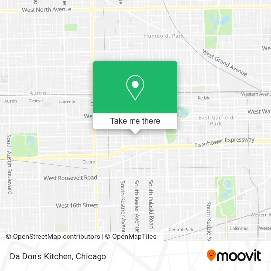 Da Don's Kitchen map