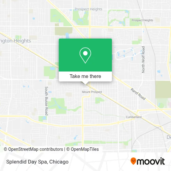 Splendid Day Spa map