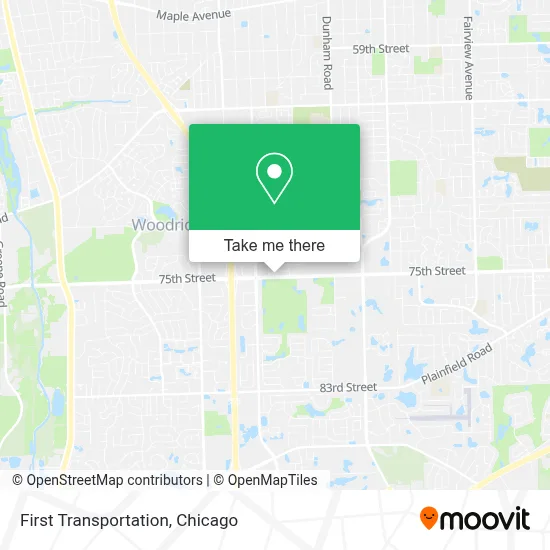 First Transportation map