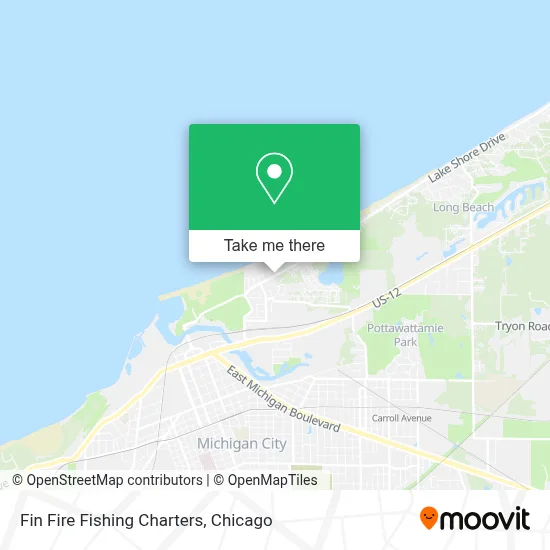 Fin Fire Fishing Charters map