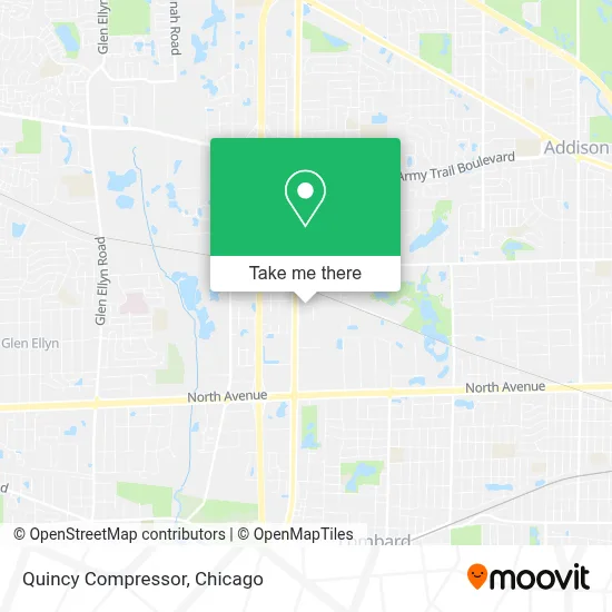 Quincy Compressor map