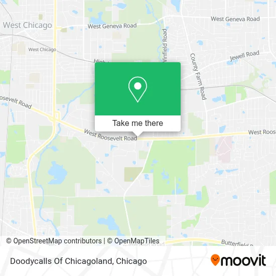 Doodycalls Of Chicagoland map
