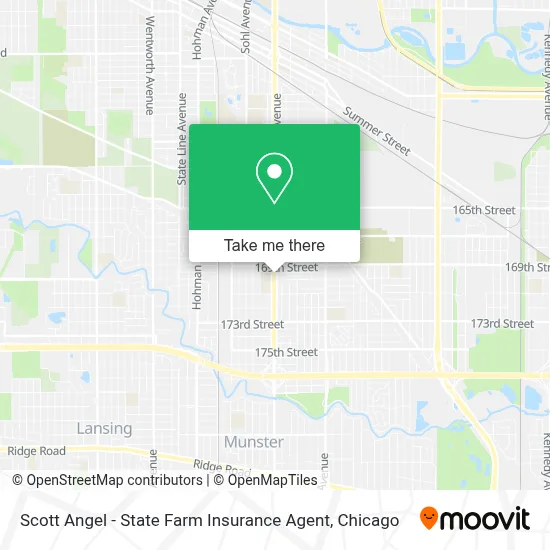 Scott Angel - State Farm Insurance Agent map