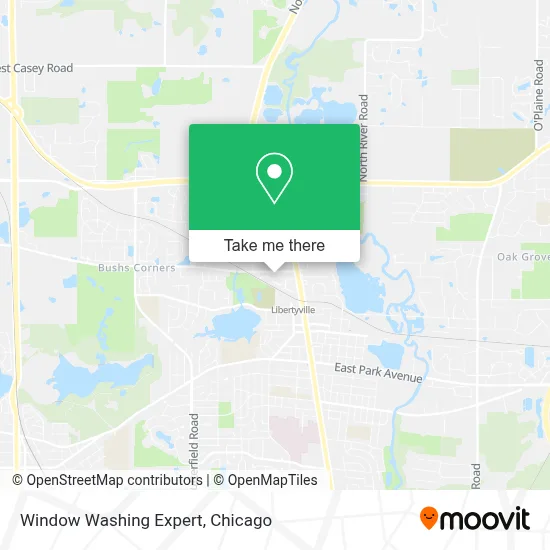 Window Washing Expert map