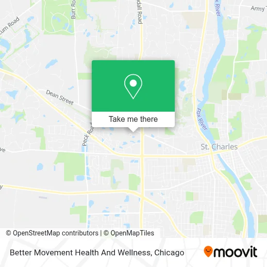 Better Movement Health And Wellness map