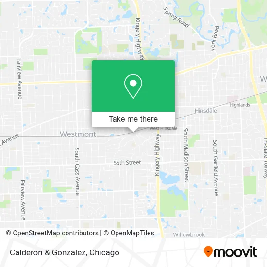Calderon & Gonzalez map