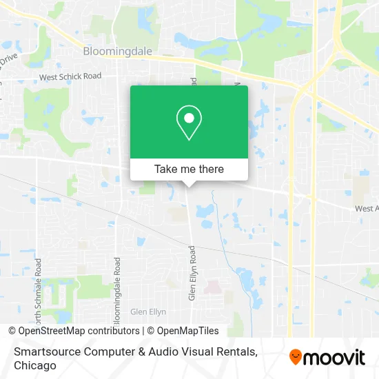 Smartsource Computer & Audio Visual Rentals map