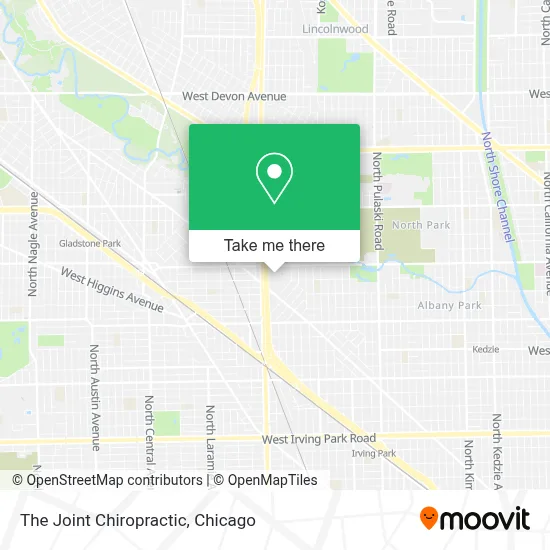 The Joint Chiropractic map
