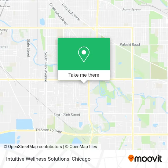 Intuitive Wellness Solutions map