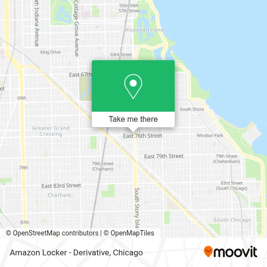 Amazon Locker - Derivative map