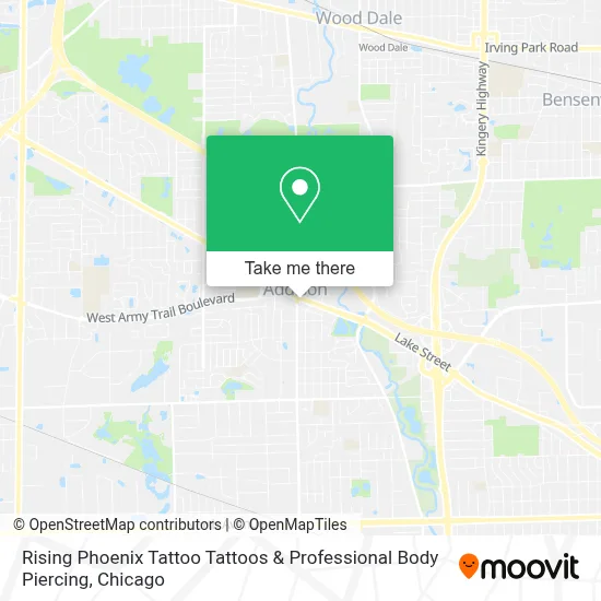 Rising Phoenix Tattoo Tattoos & Professional Body Piercing map
