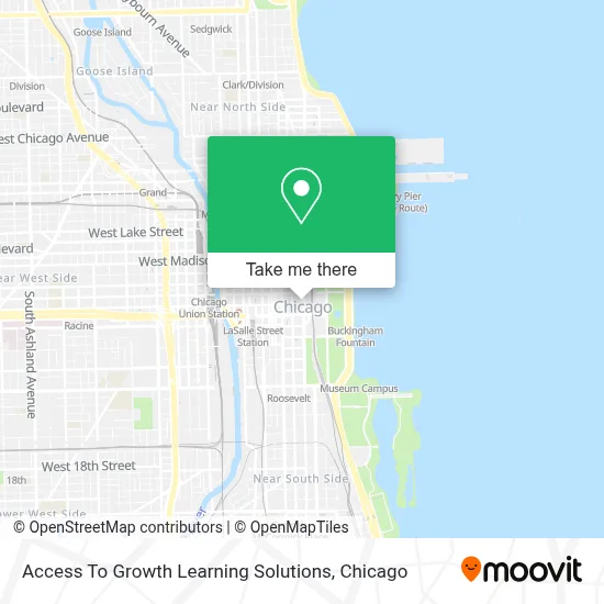 Access To Growth Learning Solutions map