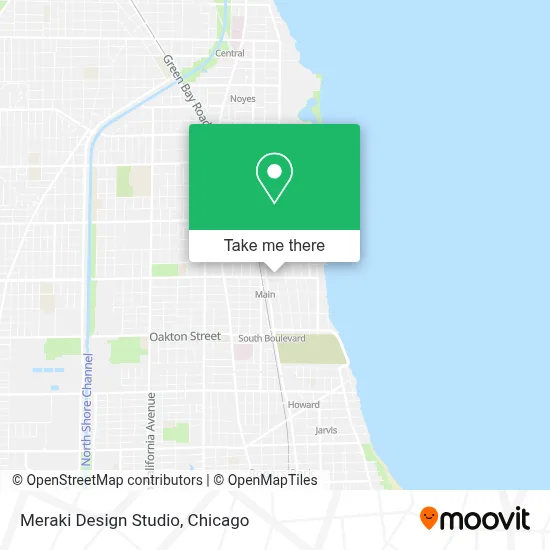 Meraki Design Studio map