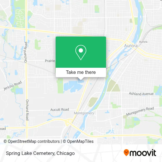 Spring Lake Cemetery map