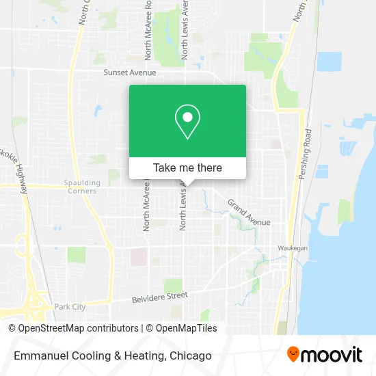 Emmanuel Cooling & Heating map