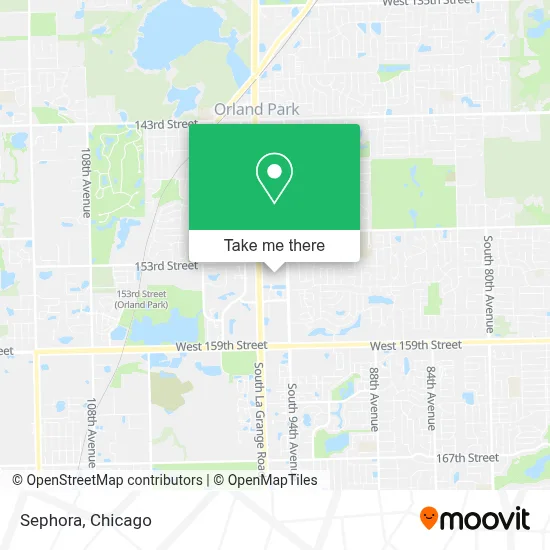 Sephora map