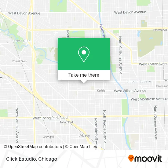Click Estudio map