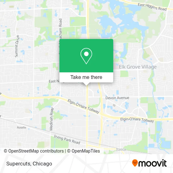 Supercuts map