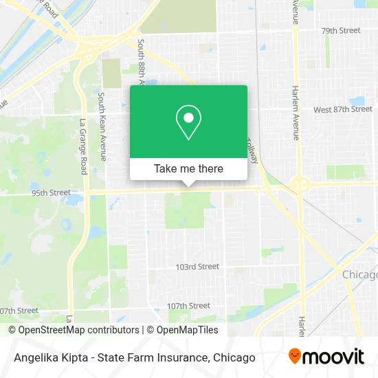 Angelika Kipta - State Farm Insurance map