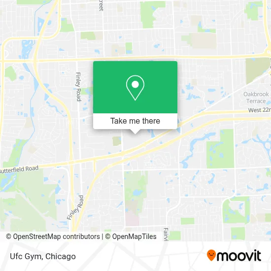 Ufc Gym map