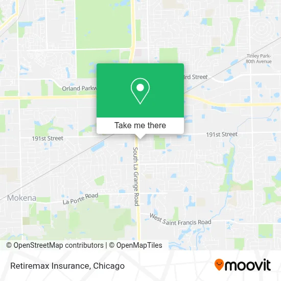 Retiremax Insurance map