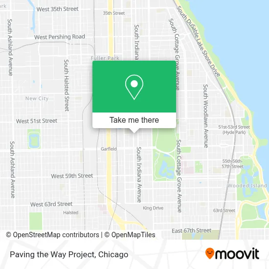 Paving the Way Project map