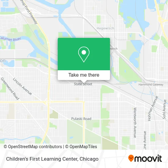 Children's First Learning Center map