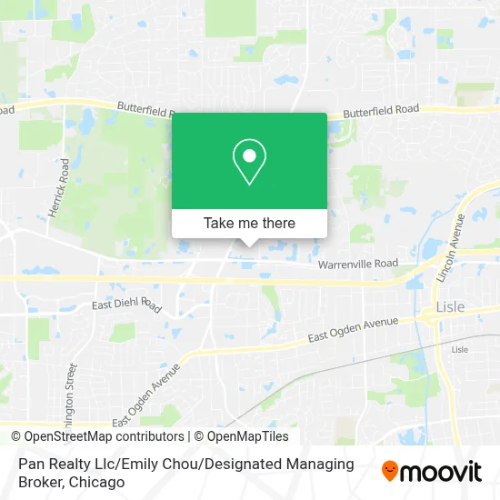 Pan Realty Llc / Emily Chou / Designated Managing Broker map