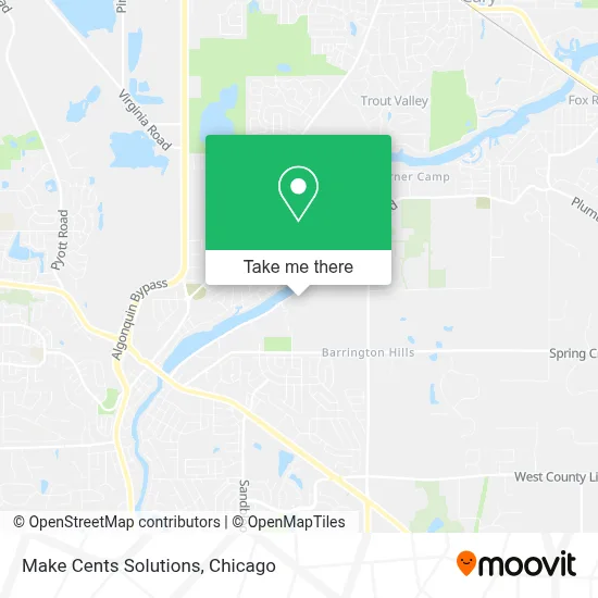 Make Cents Solutions map