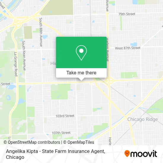 Angelika Kipta - State Farm Insurance Agent map