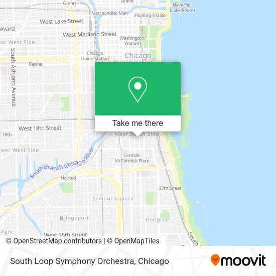 South Loop Symphony Orchestra map
