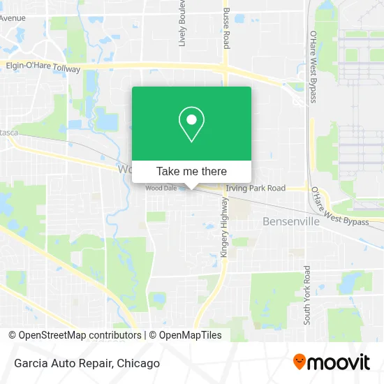 Garcia Auto Repair map