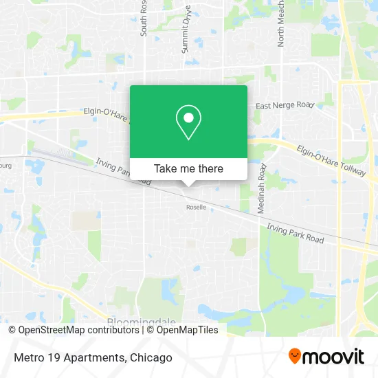 Metro 19 Apartments map