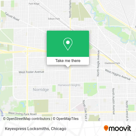 Keyexpress Locksmiths map